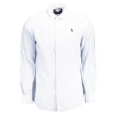 U.S. POLO ASSN. Light Blue Cotton Men Shirt - XXL - Shirts