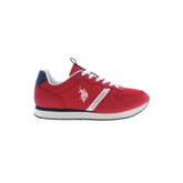 U.S. POLO ASSN. Red Polyester Men Sneaker - EU44/US11 - Sneakers