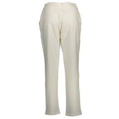 U.S. POLO ASSN. White Cotton Pant - Joggers