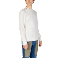 U.S. POLO ASSN. White Cotton Sweater - Sweaters