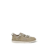 UGG Beige Calf Leather Bos Taurus Sneakers