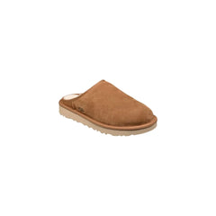 UGG Beige Suede Leather Clog - EU40/US7