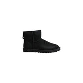 UGG Black Suede Leather Ankle Boots - Boots