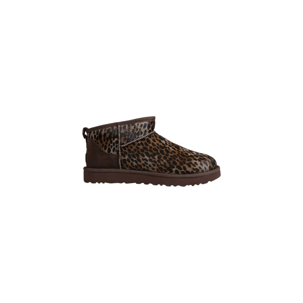 UGG Brown Suede Leather Ankle Boots - EU36/US6