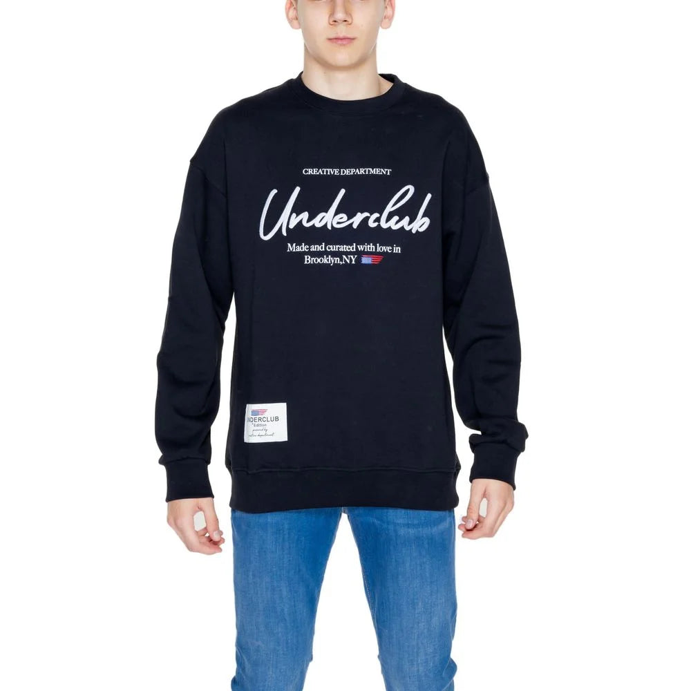 Underclub Black Cotton Sweatshirt - IT44 | S