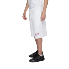 Underclub White Cotton Bermuda - Bermudas