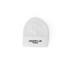 Underclub White Cotton Cap (Baseball Hat) - UNI