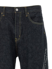 Undercover Blue Cotton Jeans Denim