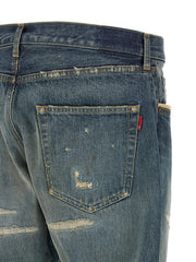Undercover Blue Cotton Jeans Denim