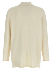 Undercover White Wool Cardigan