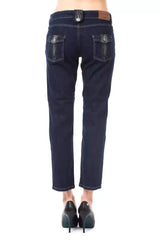 Ungaro Fever Blue Cotton Women Jeans - Jeans