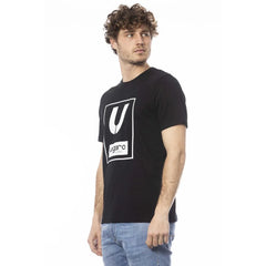 Ungaro Sport Black Cotton Men T-Shirt - T-Shirts