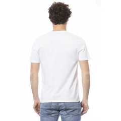 Ungaro Sport White Cotton Men T-Shirt - T-Shirts