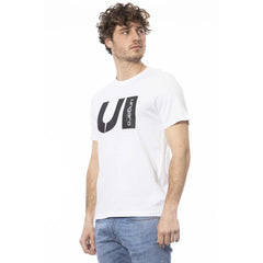 Ungaro Sport White Cotton Men T-Shirt - T-Shirts