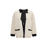 Valentino Beige Cotton Cardigan - M