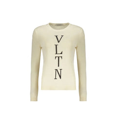 Valentino Beige Cotton Sweatshirt