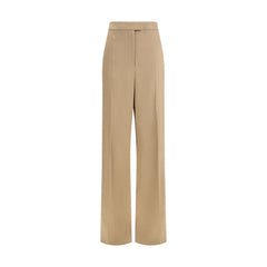 Valentino Beige Silk Dress Pants - IT46|XL