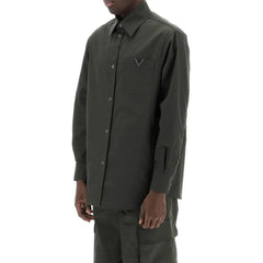 Valentino Bicolor Polyester Shell Jacket