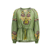 Valentino Bicolor Silk Pattern Shirt - IT44 | L