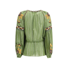 Valentino Bicolor Silk Pattern Shirt - IT44 | L