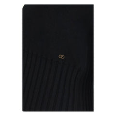 Valentino Black Cotton Cardigan - L