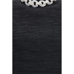 Valentino Black Cotton Casual Dress