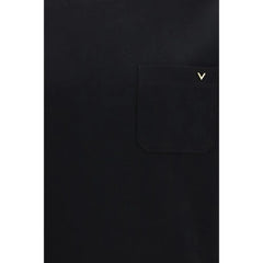 Valentino Black Cotton Sweatshirt