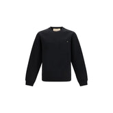 Valentino Black Cotton Sweatshirt