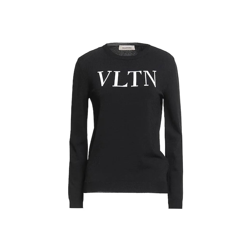Valentino Black Polyamide Sweatshirt - 42