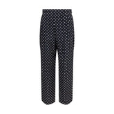 Valentino Black Silk Cropped Pants - IT44 | L