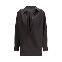 Valentino Black Wool Dress Shirt - IT44 | L