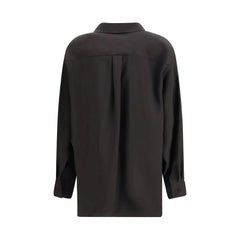 Valentino Black Wool Dress Shirt - IT44 | L