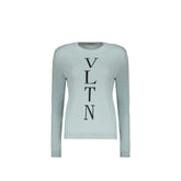 Valentino Blue Angora Sweatshirt