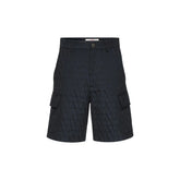 Valentino Blue Cotton Cargo Shorts - IT46 | S