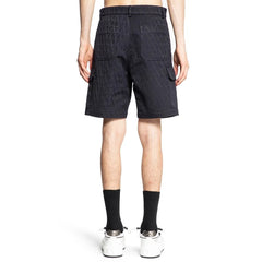 Valentino Blue Cotton Cargo Shorts - IT46 | S