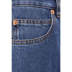 Valentino Blue Cotton Jeans Denim - W27