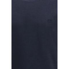 Valentino Blue Cotton Sweatshirt