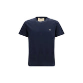Valentino Blå Bomull T-Shirt