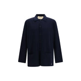 Valentino Blue Wool Oves Aries Cardigan