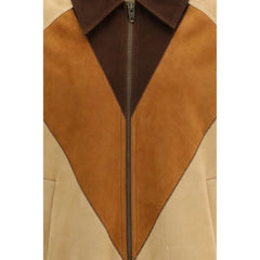 Valentino Brown Leather Jacket - IT50 | L