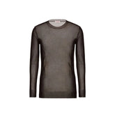 Valentino Brown Silk Sweatshirt - XL