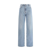 Valentino Cotton Five-Pocket Jeans - Jeans