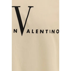 Valentino Cream Cotton T-Shirt