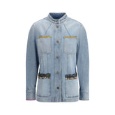Valentino Denim Jacket with embroidery - IT42 | L - Trucker Jackets