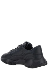 Valentino Elevated Elegance Low-Top Leather Sneakers - EU40/US7 - Sneakers