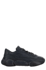 Valentino Elevated Elegance Low-Top Leather Sneakers - EU40/US7 - Sneakers