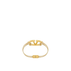 Valentino Garavani Beige Cotton Bracelet - L