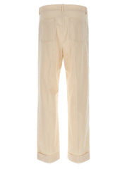 Valentino Garavani Beige Cotton Casual Pants - 48 | M
