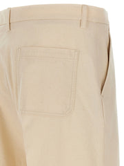 Valentino Garavani Beige Cotton Casual Pants - 48 | M