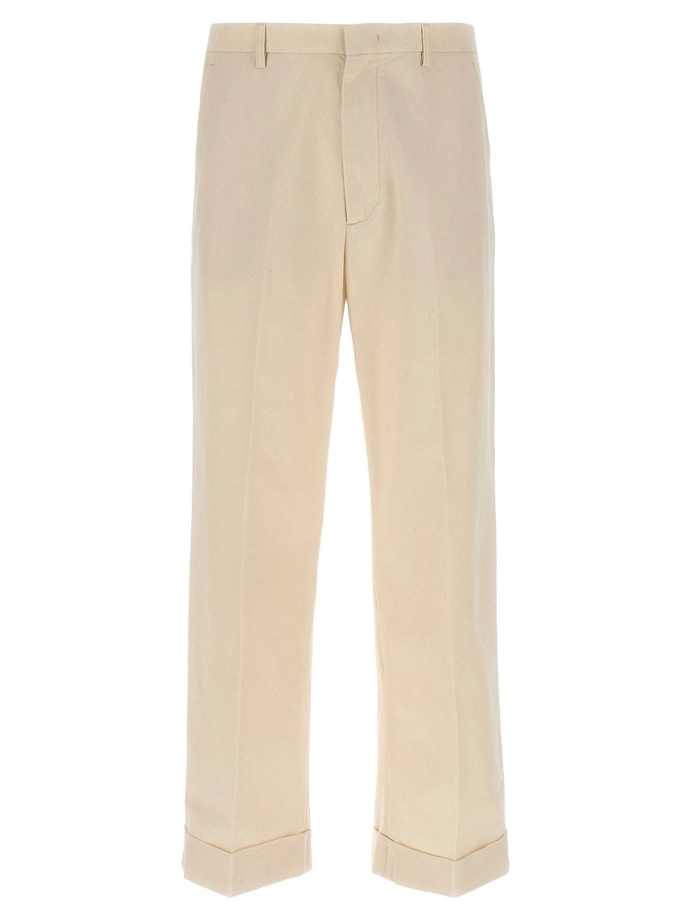 Valentino Garavani Beige Cotton Casual Pants - 48 | M